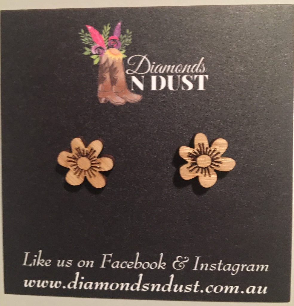 Bamboo Blossom Studs