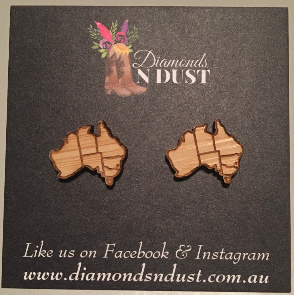 Aussie Stud earrings