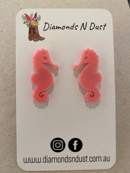 Seahorse Studs