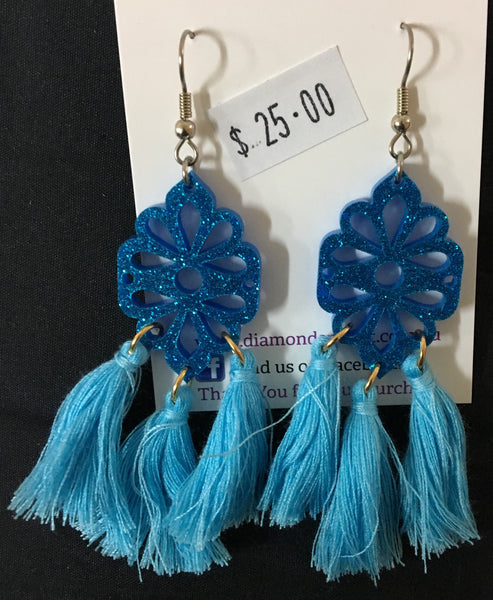 ‘Delilah’ Dangles (5 colours)