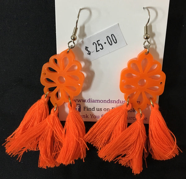 ‘Delilah’ Dangles (5 colours)