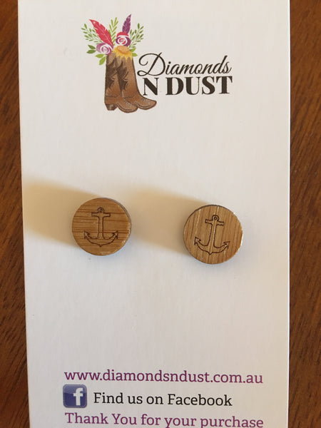 Bamboo Anchor Studs