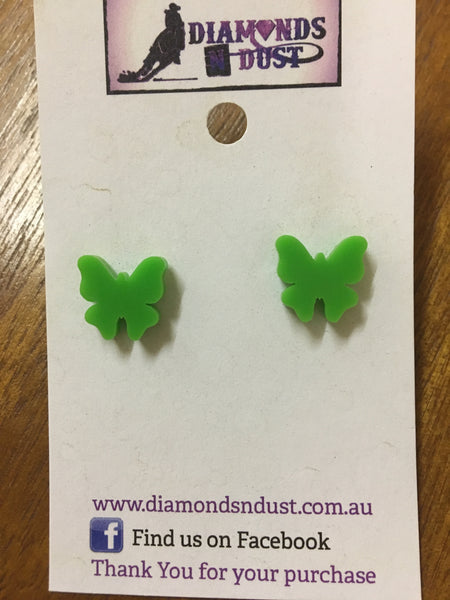 Butterfly Studs (6 colours)