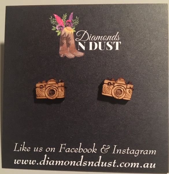 Camera Stud earrings